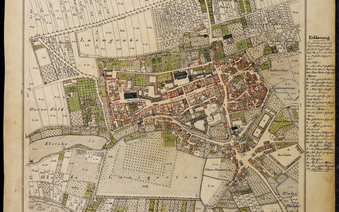 Uraufnahme der Stadt Dillingen