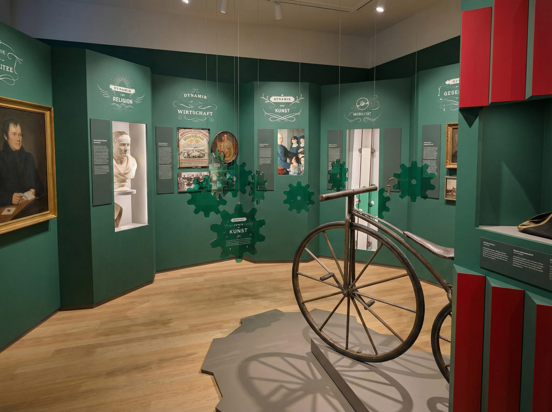 Abteilung 19. Jahrhundert, KI-generiert, © Neonpastell GmbH, Augsburg