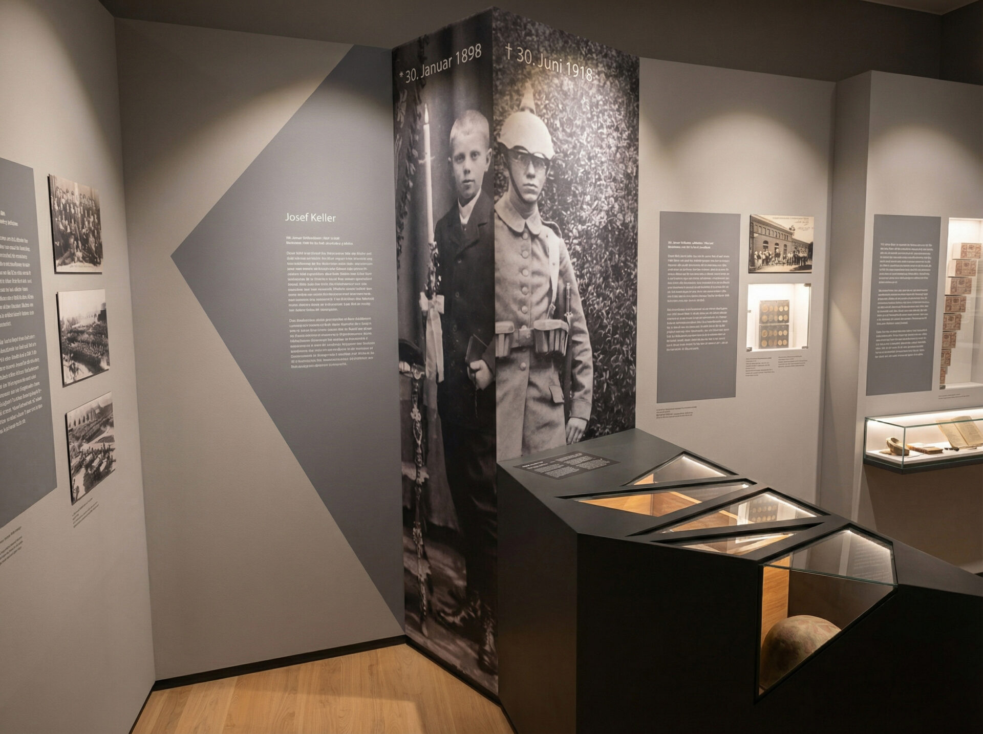 Abteilung Erster Weltkrieg, KI-generiert, © Neonpastell GmbH, Augsburg